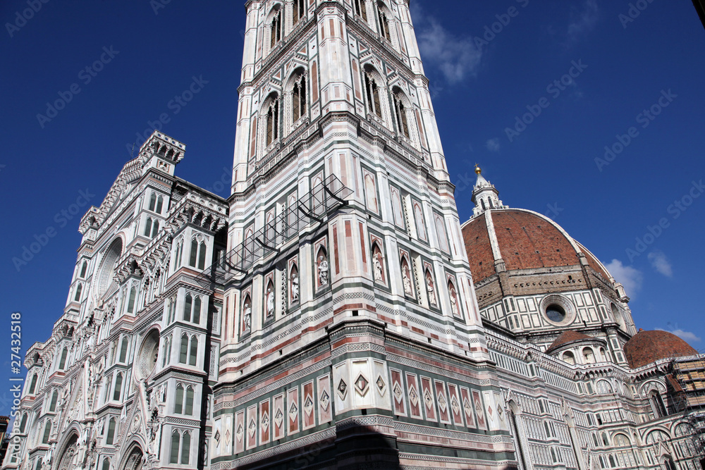 Florence , Campanile and Duomo