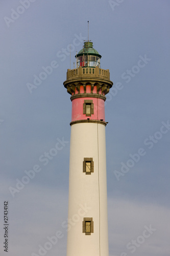lighthouse's detail, Ouistreham, Normandy, France