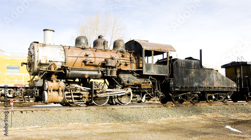 stem locomotive in Colorado Railroad Museum, USA