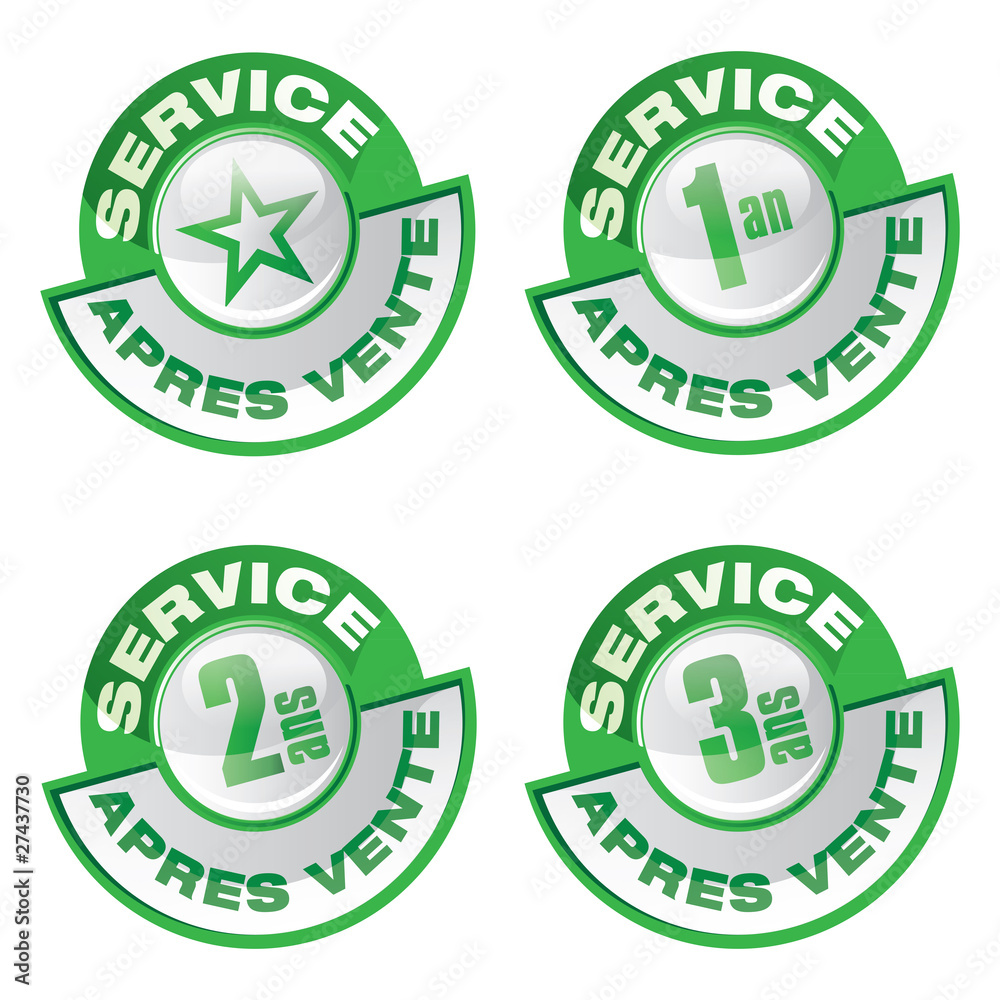 Bouton, icone : Service après vente - SAV