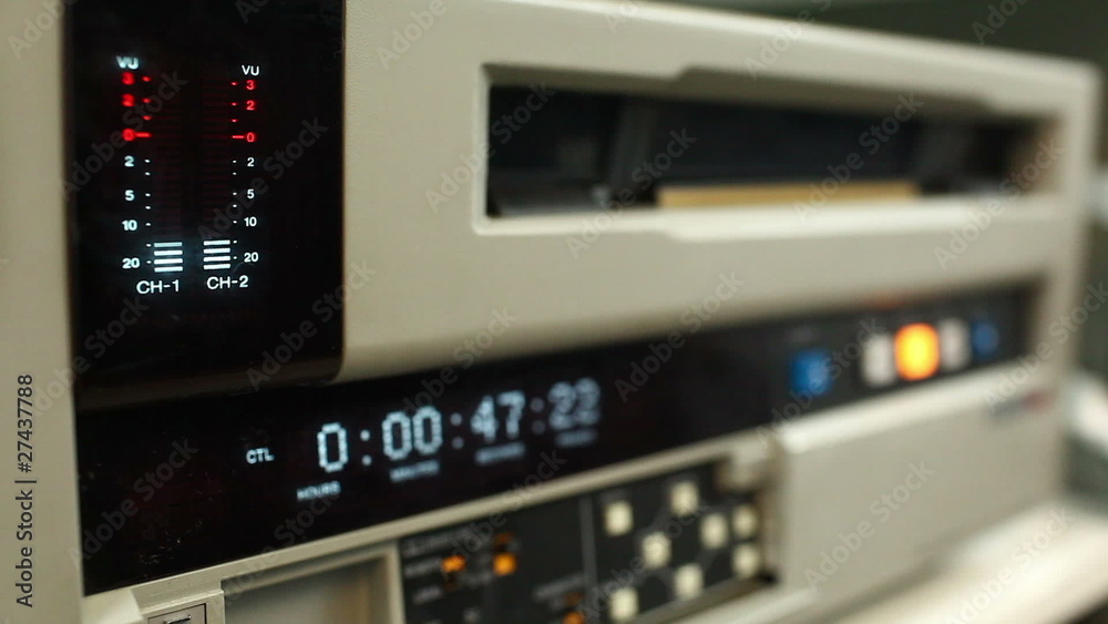 The professional tape recorder The professional tape recorder