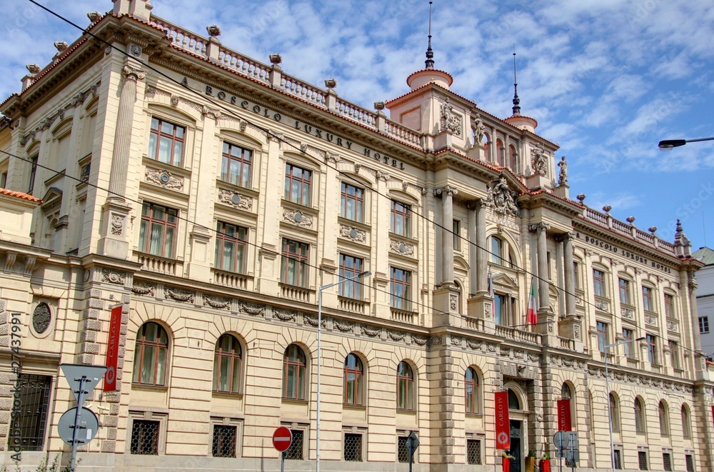 Fototapeta premium immeuble à prague