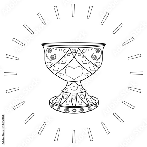 Holy Grail and the sun, contours