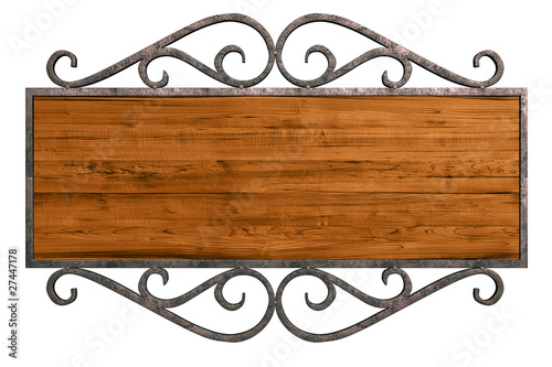 Old signboard