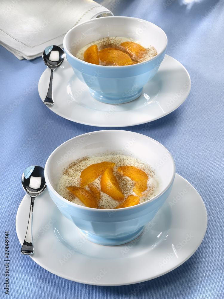 risolatte à la pêche - risolatte alla pesca - nectarine risolatte à la pêche - risolatte alla pesca - nectarine