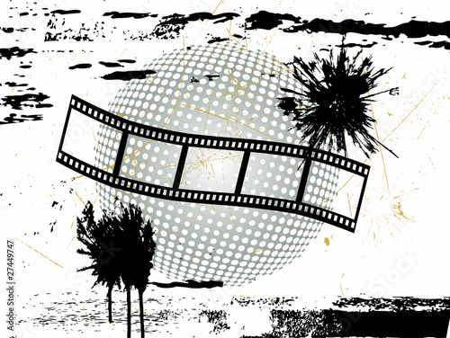 Filmstreifen - grunge Style