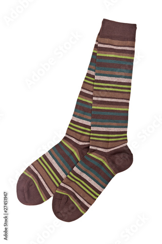 Pair of colorful socks