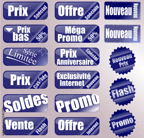 soldes, promotion, prix spécial, offre internet bleu