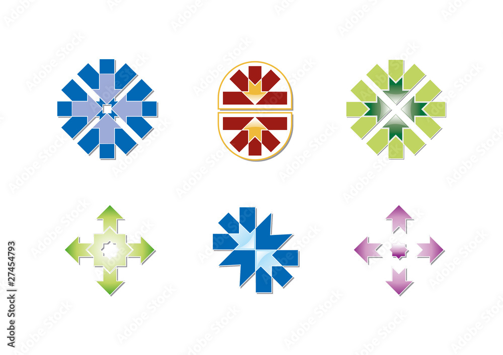 Arrows Graphic Geometric Icons Vector 2 Arrows Graphic Geometric Icons Vector 2