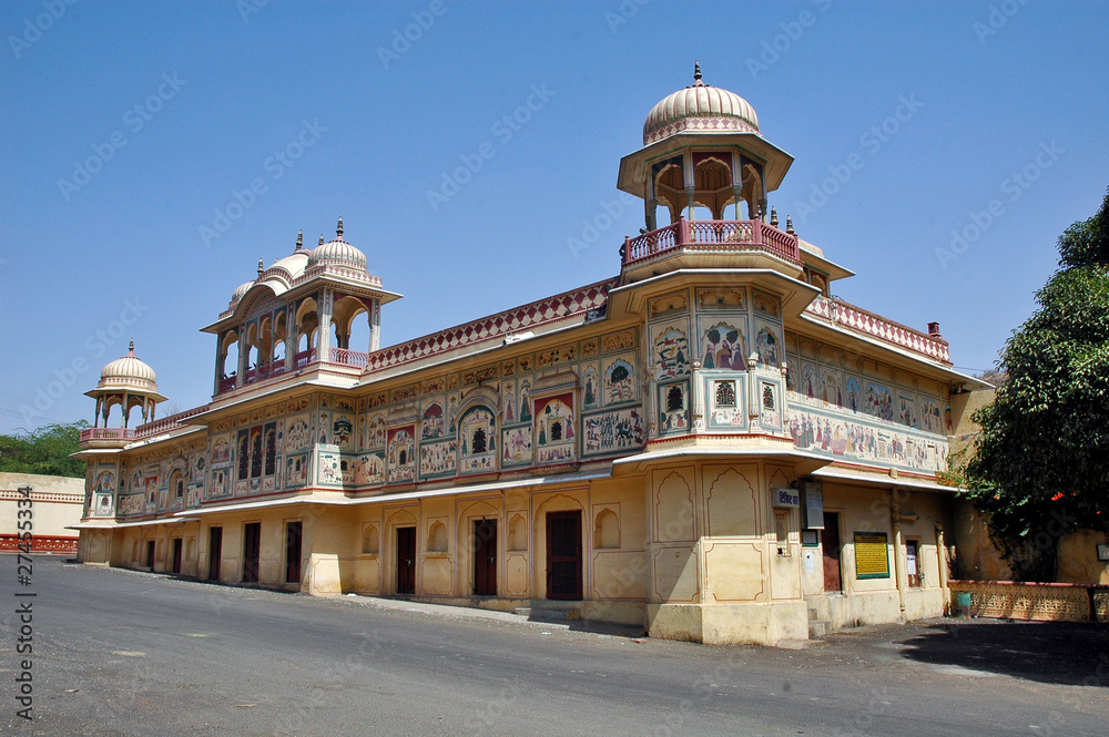 Jaipur, vecchi palazzi e rovine