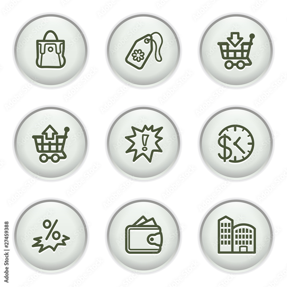 Gray icon with button 26 Gray icon with button 26