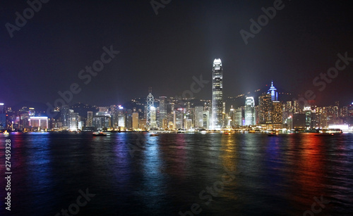 Hong Kong night view wide angle © Jess Yu