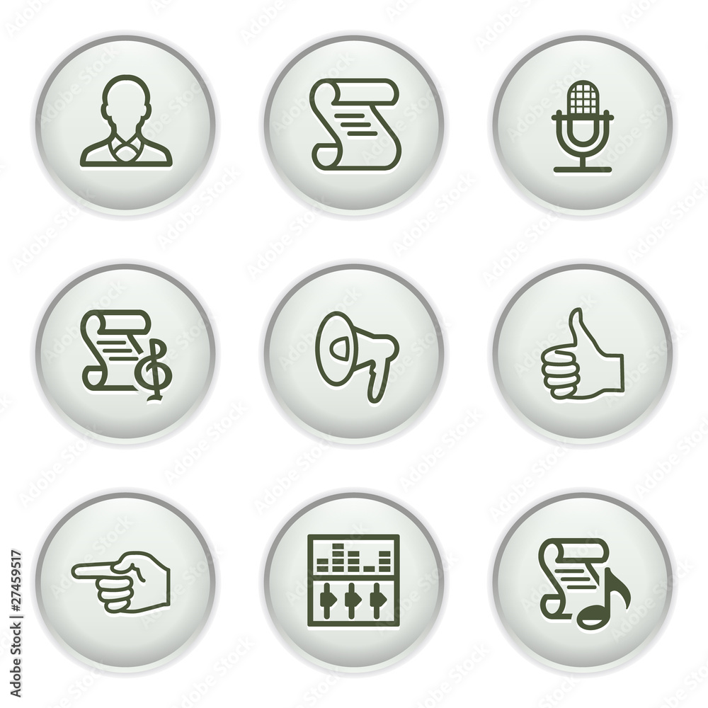 Gray icon with button 31 Gray icon with button 31