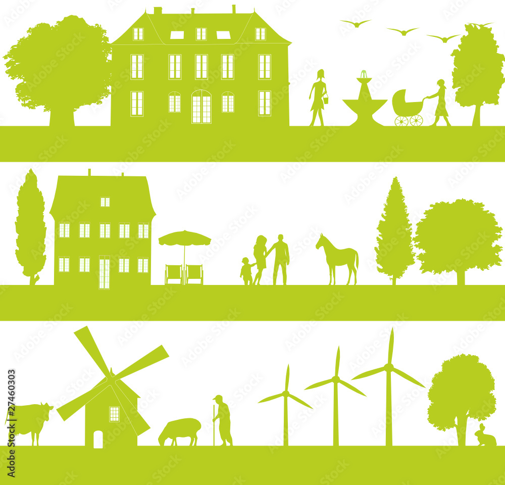 Life on a green planet