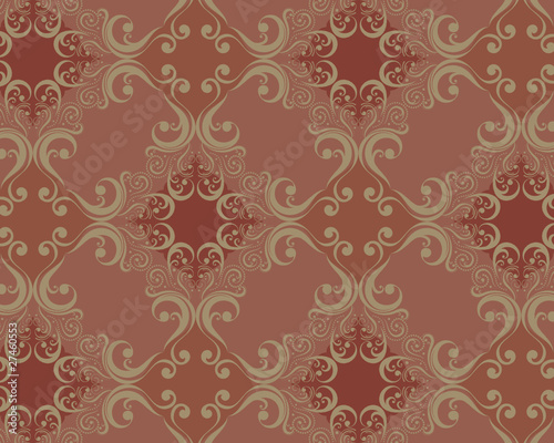 damask inspiration pattern
