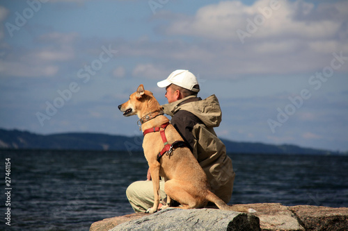 Pause mit Nina am Meer auf Rügen