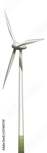 Windrad freigestellt