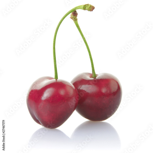 cherries with clipping path © andersphoto