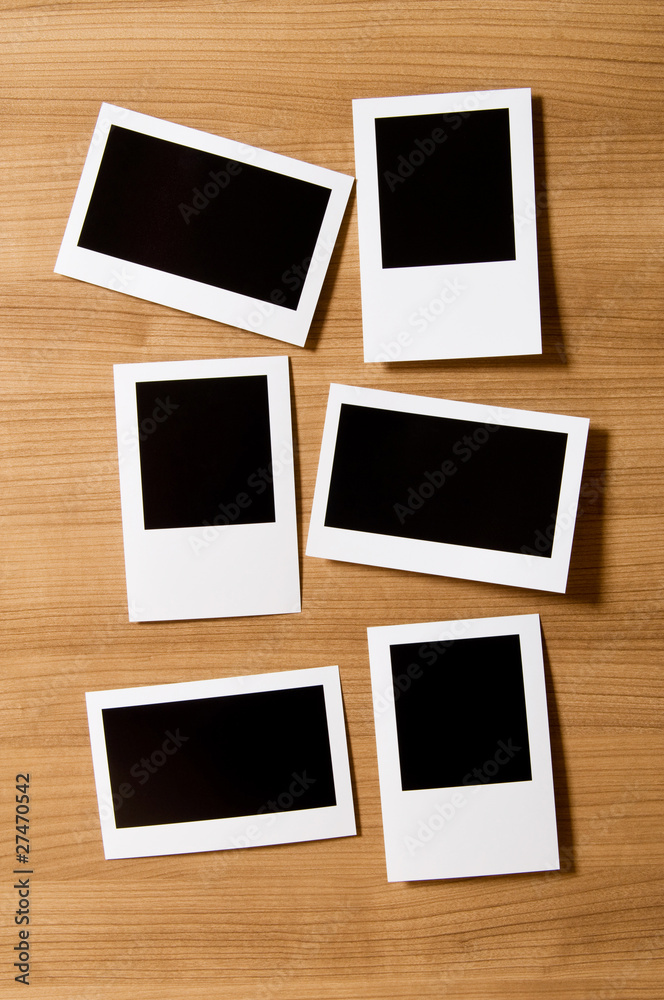 Designer concept - blank photo frames for your photos Designer concept - blank photo frames for your photos
