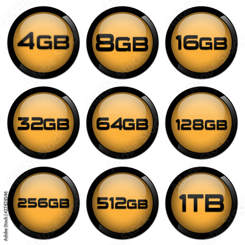 Storage Capacity Badges