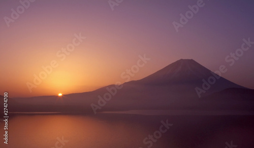 富士山日の出