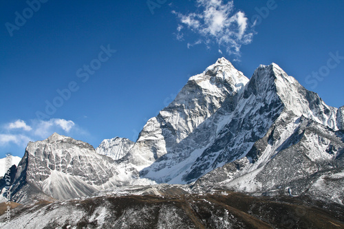 Ama Dablam mountain, Khumbu glacier, Nepal © axel