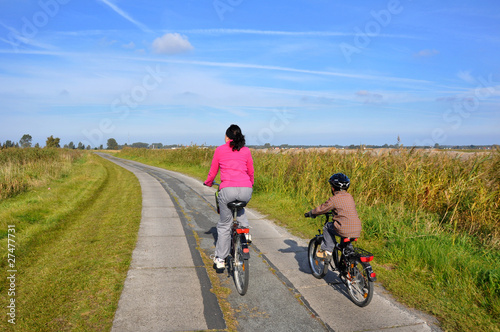 Rad fahren auf der Insel Usedom