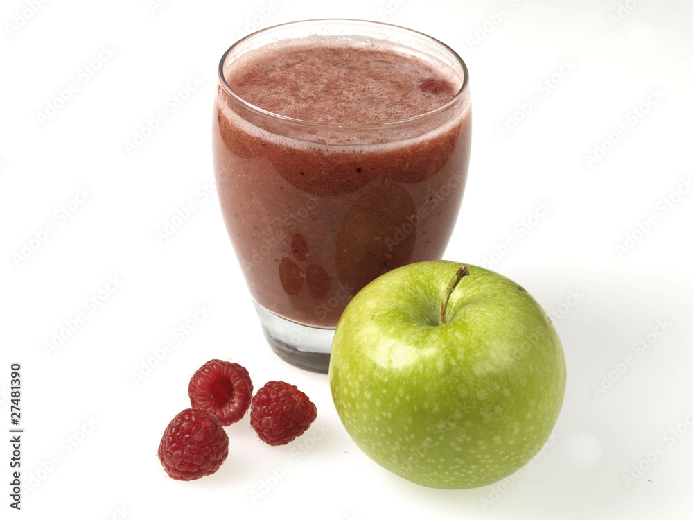 Apple and Raspberry Smoothie Apple and Raspberry Smoothie