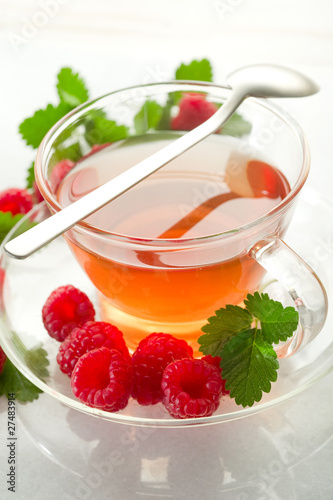 raspberry tea-te al lampone