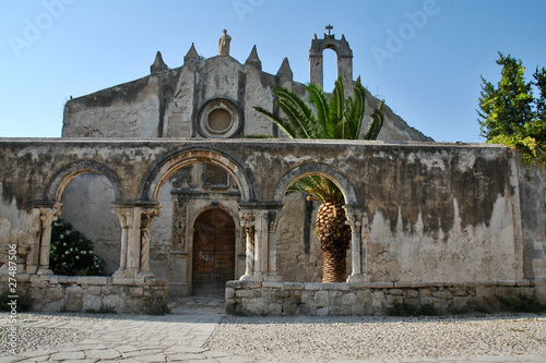 Fototapete Siracusa, rovine San Giovanni