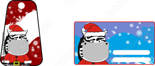 zebra cartoon copyspace sticker