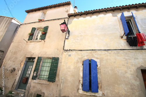 house  of Arles with blue jalousies © izzog