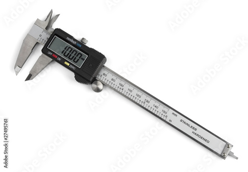 Electronic digital vernier caliper photo