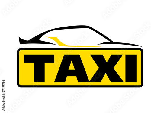 Sportliches Taxi Logo