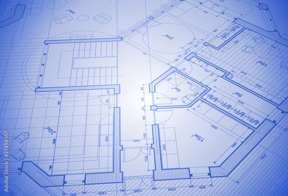 architecture house plan - blueprint architecture house plan - blueprint