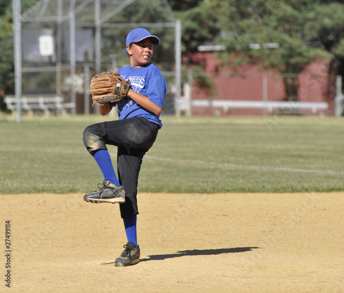 little league baseball pitcher