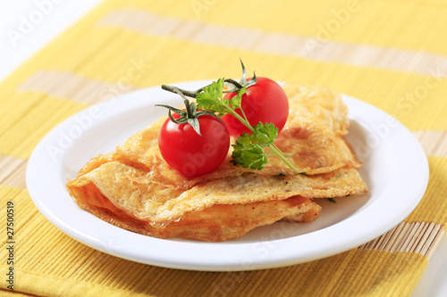 Egg omelets