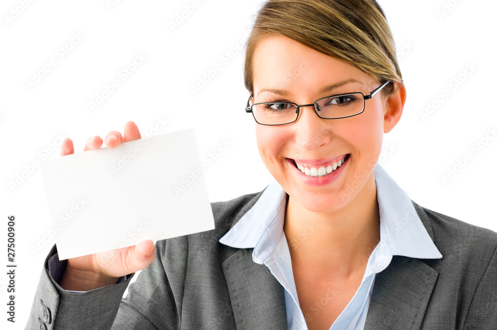pretty woman with placard pretty woman with placard