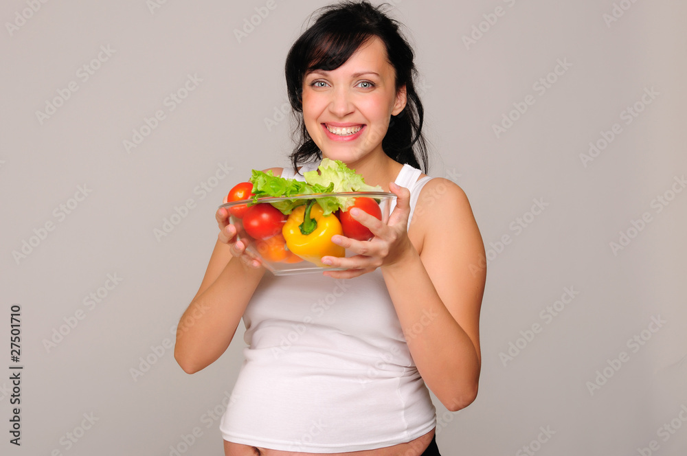 young pregnant woman young pregnant woman