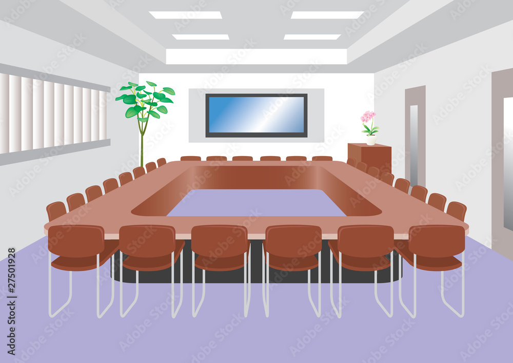 Fototapeta premium 会議室