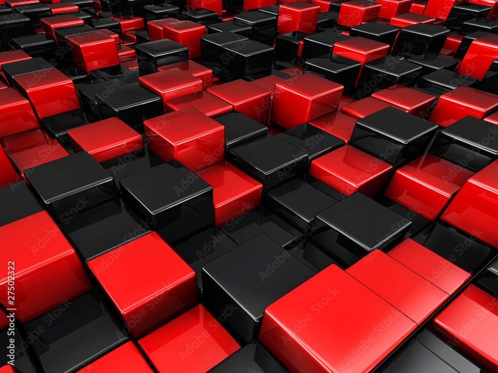 Fototapeta premium abstract cubes background