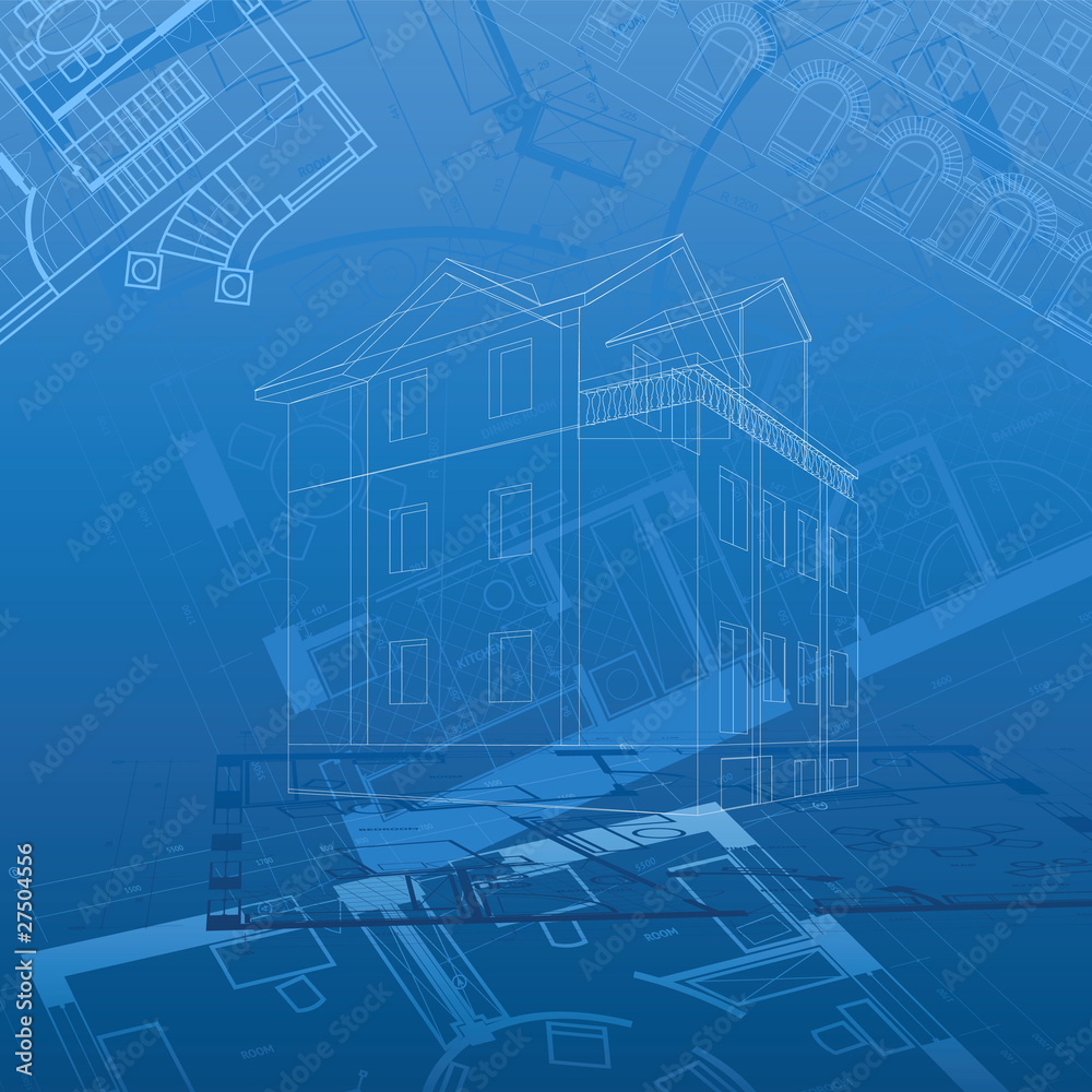 Abstract architectural background Abstract architectural background