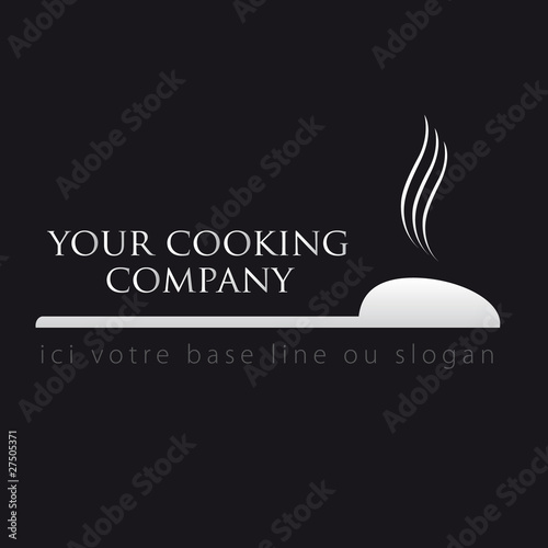 logo entreprise, logo cuisine, cuiller