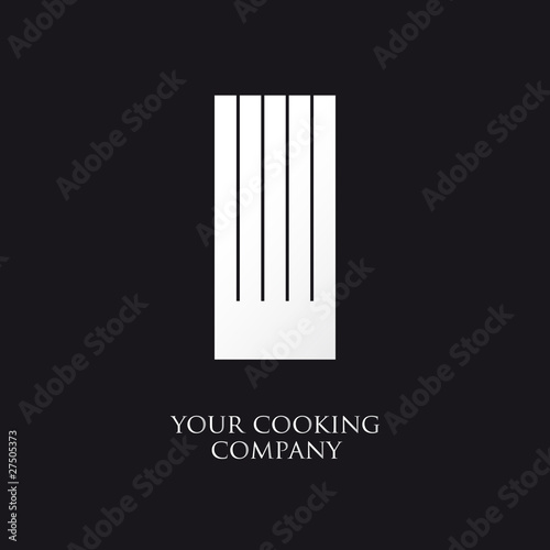 logo entreprise, logo cuisine, toque cuisinier