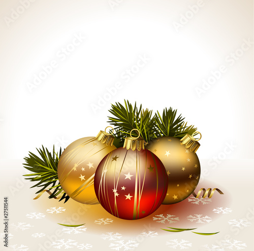 light Christmas background