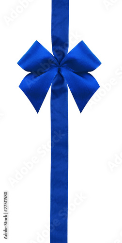 Blaue Schleife
