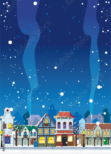 WInter in the Little Town