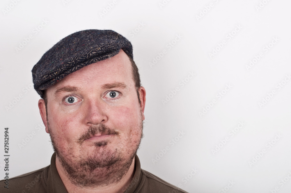 middle age male portrait on off white backdrop middle age male portrait on off white backdrop