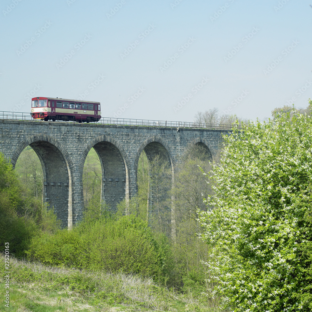 engine coach near Cervene Pecky, Czech Republic Stock Photo | Adobe Stock