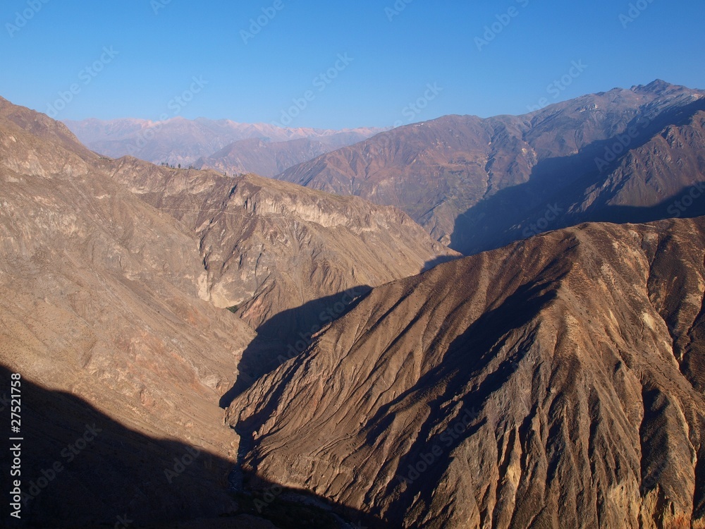 Daybreak - Mountains over the Colca Canyon